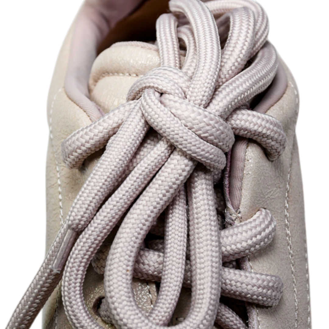 McQueen Trainers Flexion Crackled Leather 'Pink'