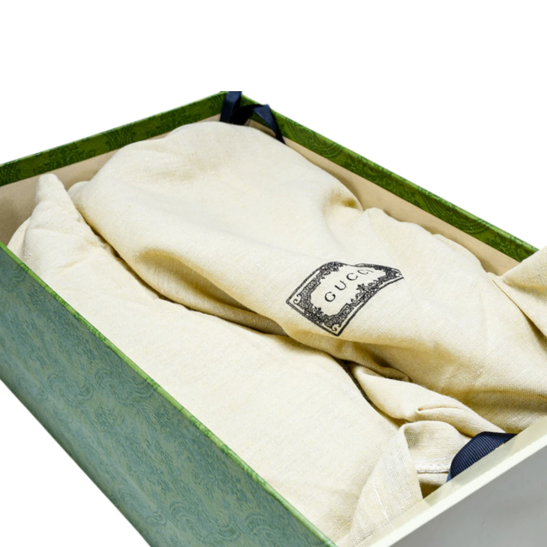 Guссi Ace Web 'Black Monogram'