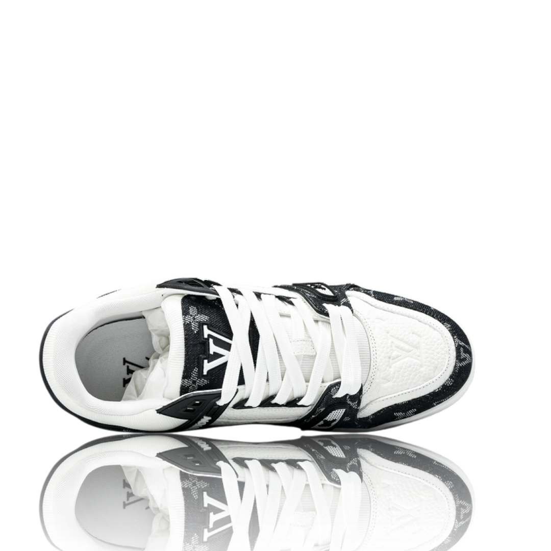 Louis Vuittоп Trainer Low 'White Black'