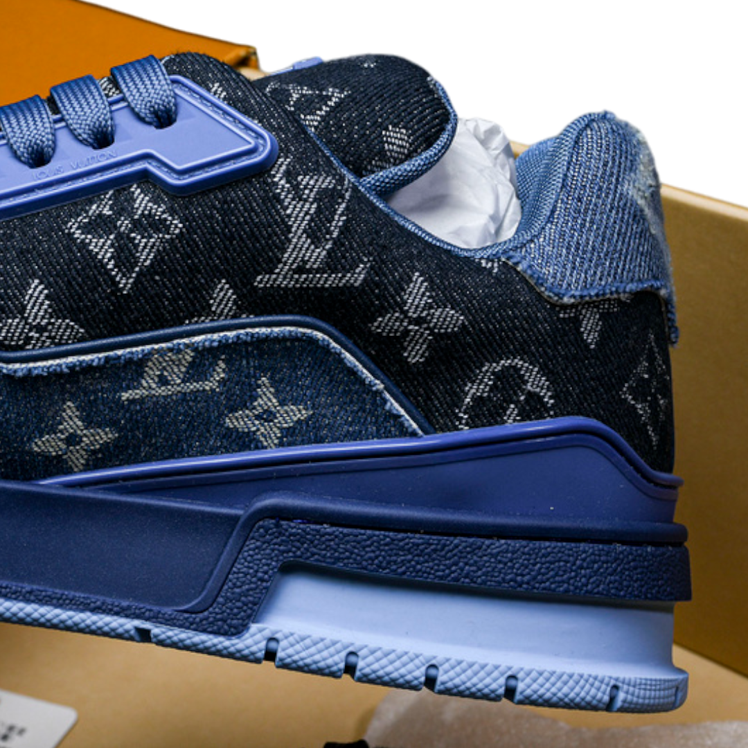 Louis Vuittоп Trainer Low 'Monogram Denim Blue'