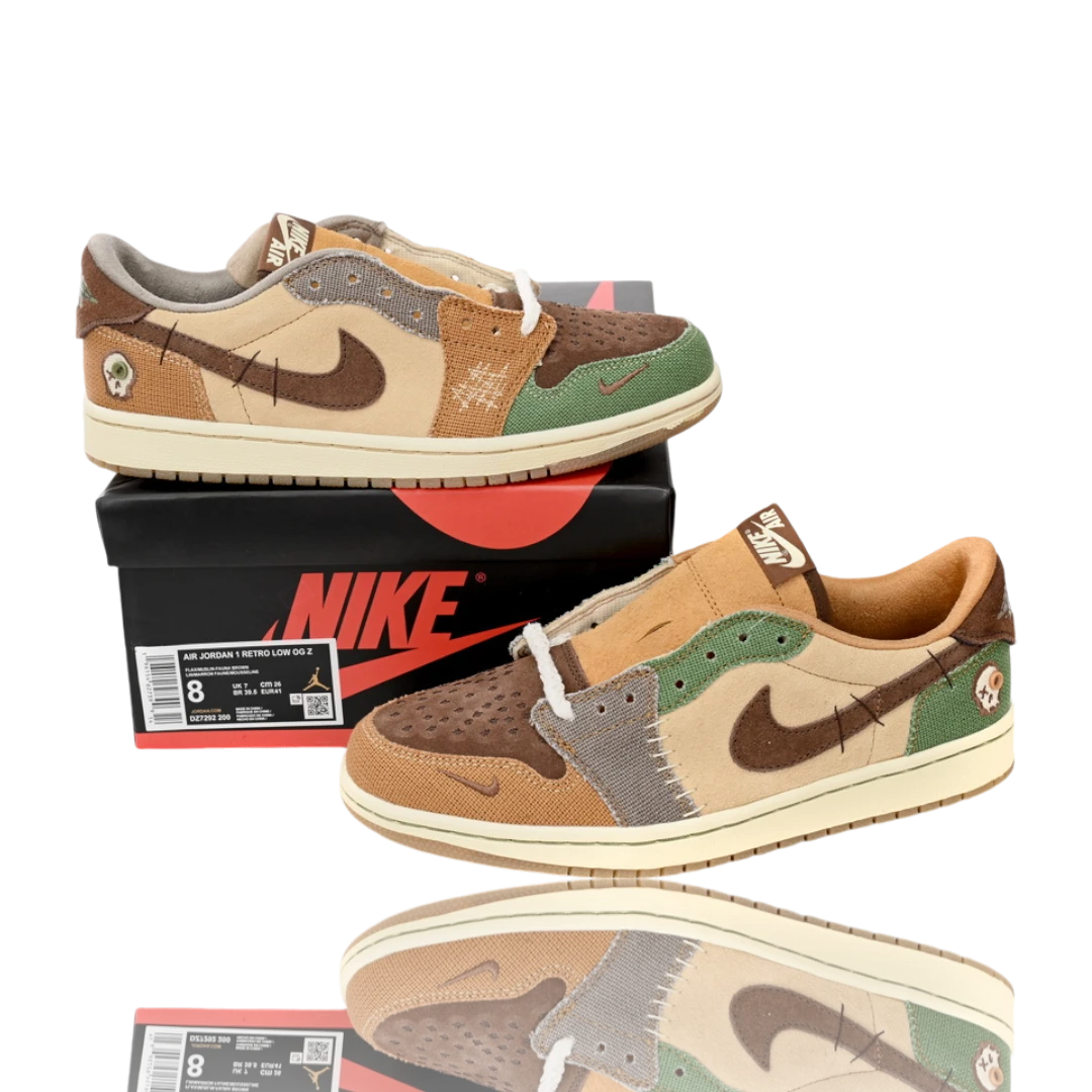 Zion Williamson x AJ1 Retro Low OG 'Voodoo'