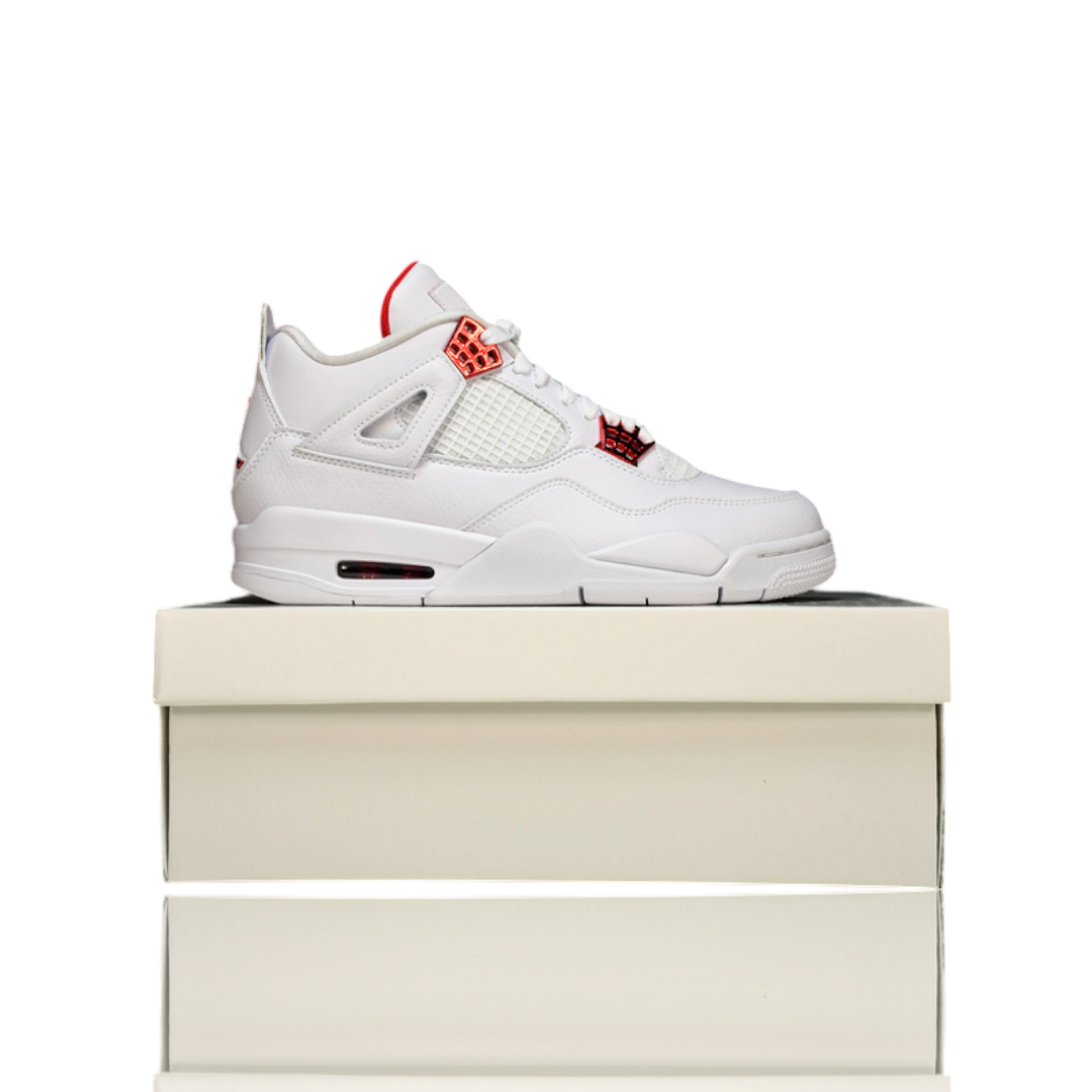 AJ4 Retro 'Metallic Red'