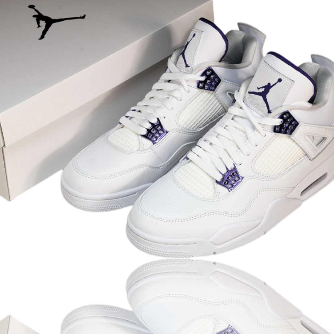 AJ4 Retro 'Metallic Purple'