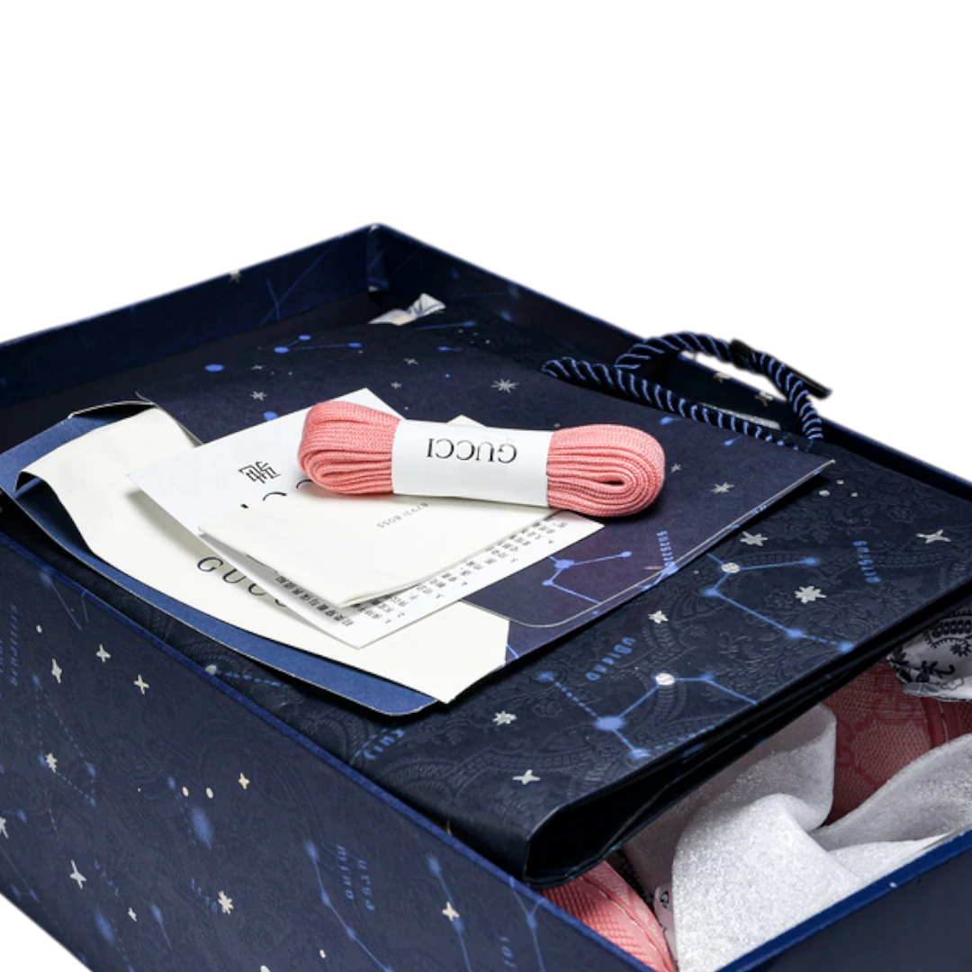 Guссi Ace Web Monogram 'Pink'