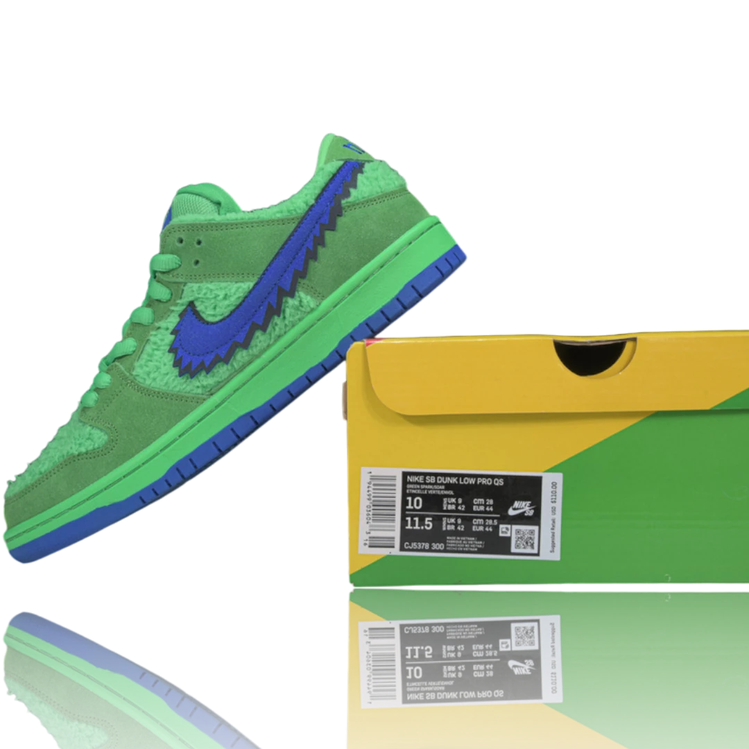 Grateful Dead x SB Dnk Low Bears 'Green'