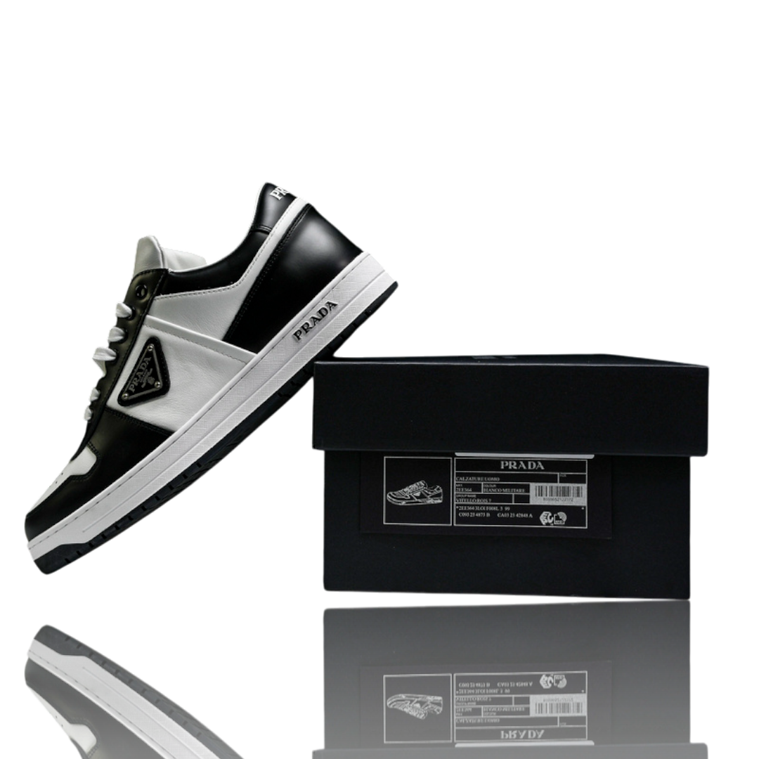 Prada Downtown Sneaker 'Black White'
