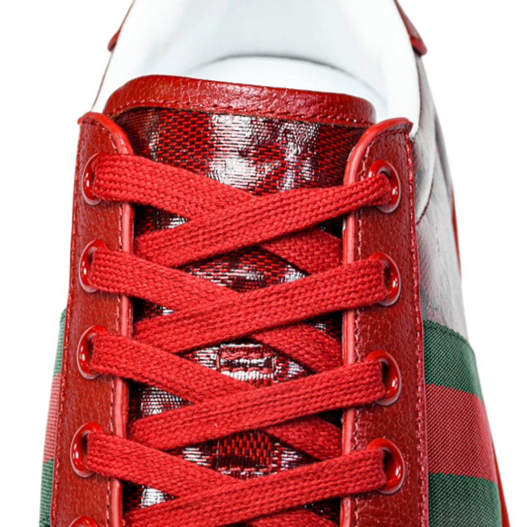 Guссi Ace Web 'Red Monogram'