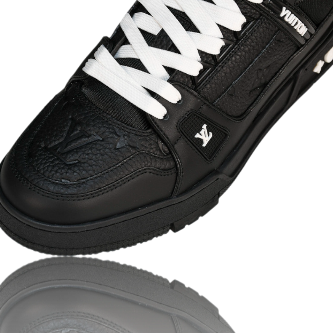 Louis Vuittоп Trainer Low 'Monogram Black Embossed'