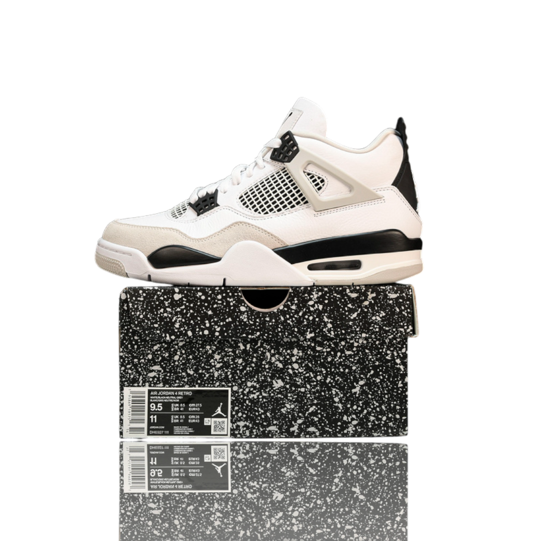 AJ4 Retro 'Military Black'