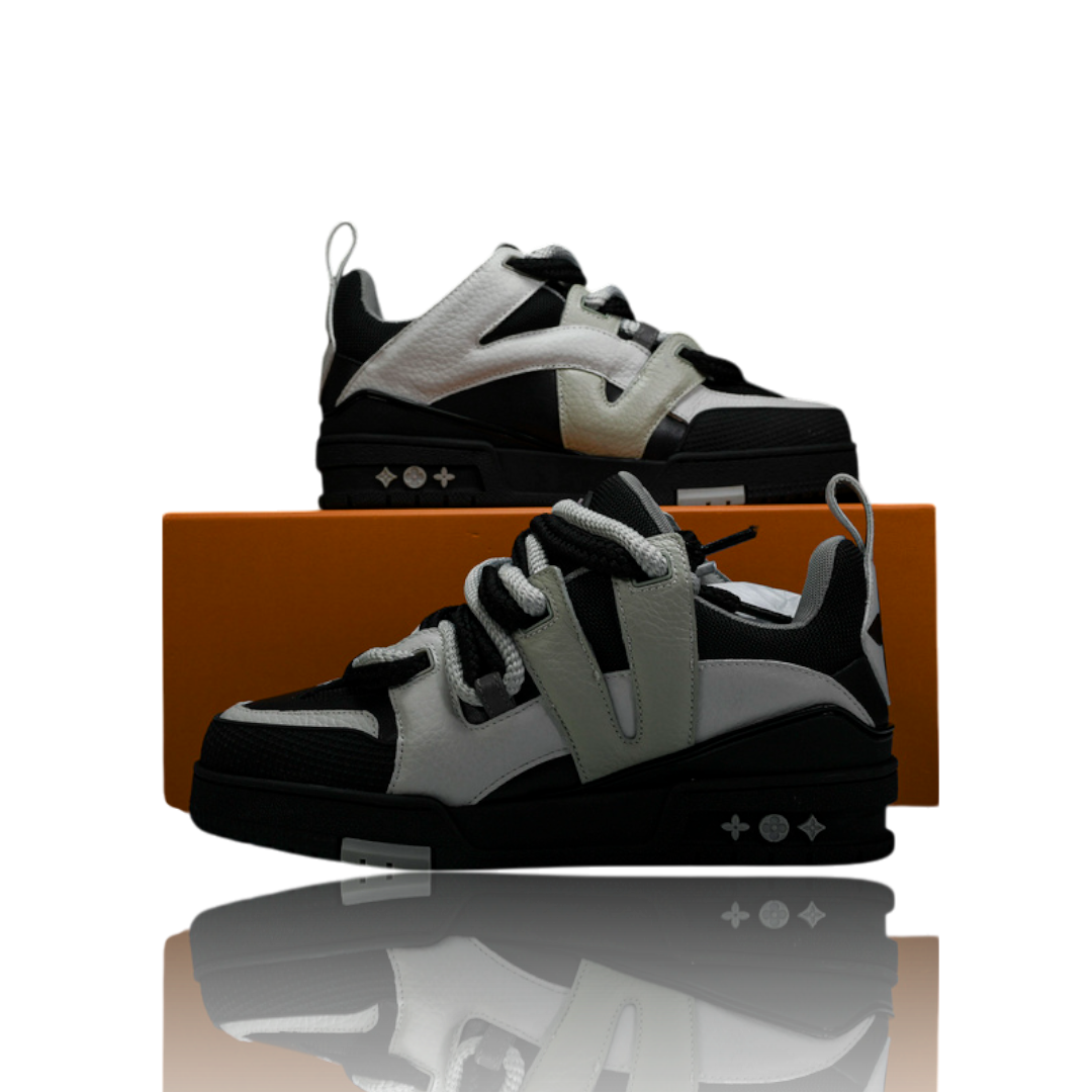 Louis Vuittоп Skate Sneakers by KidSuper 'Black White'