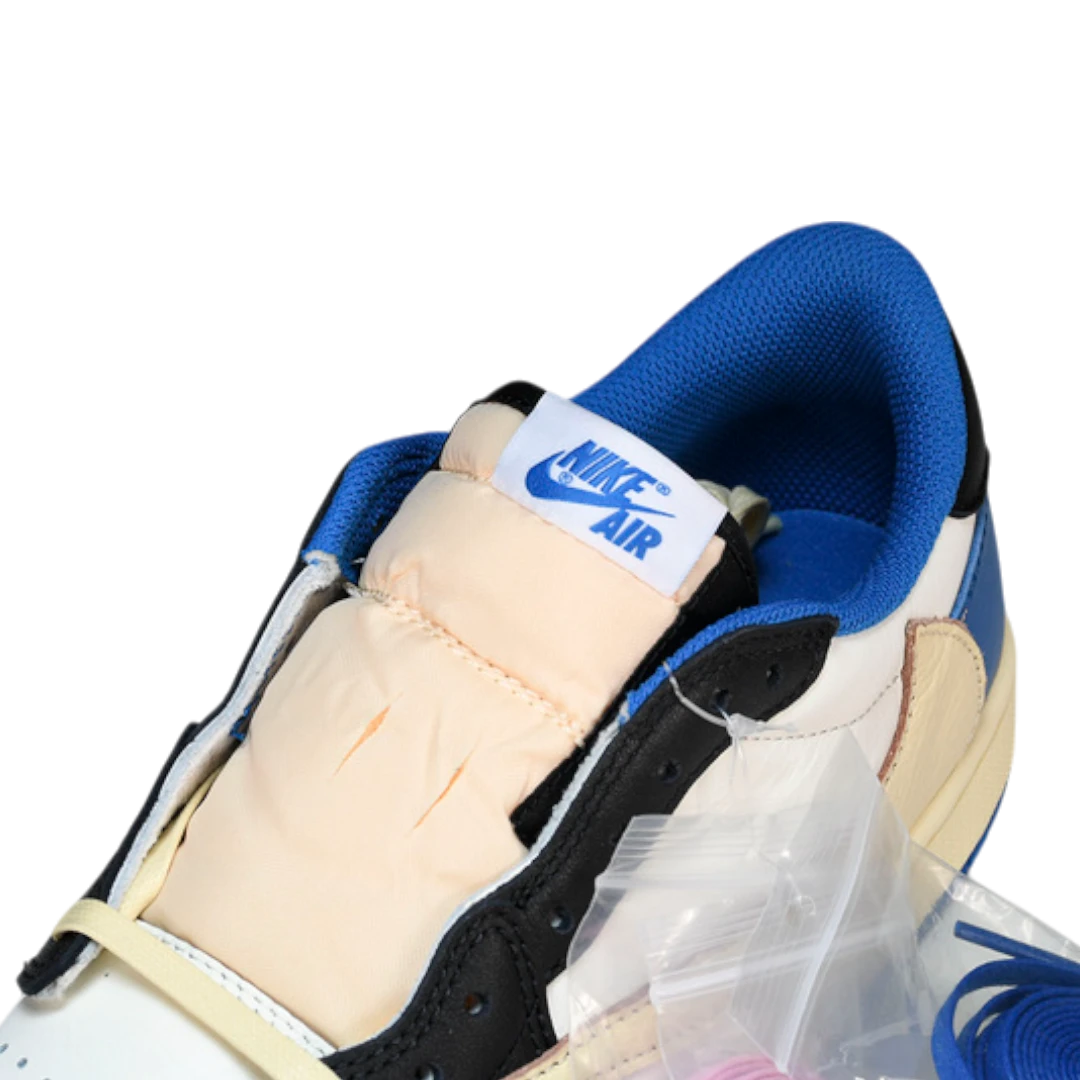 (CLEARANCE) Travis Scott x AJ1 Low OG Fragment ‘Military Blue’