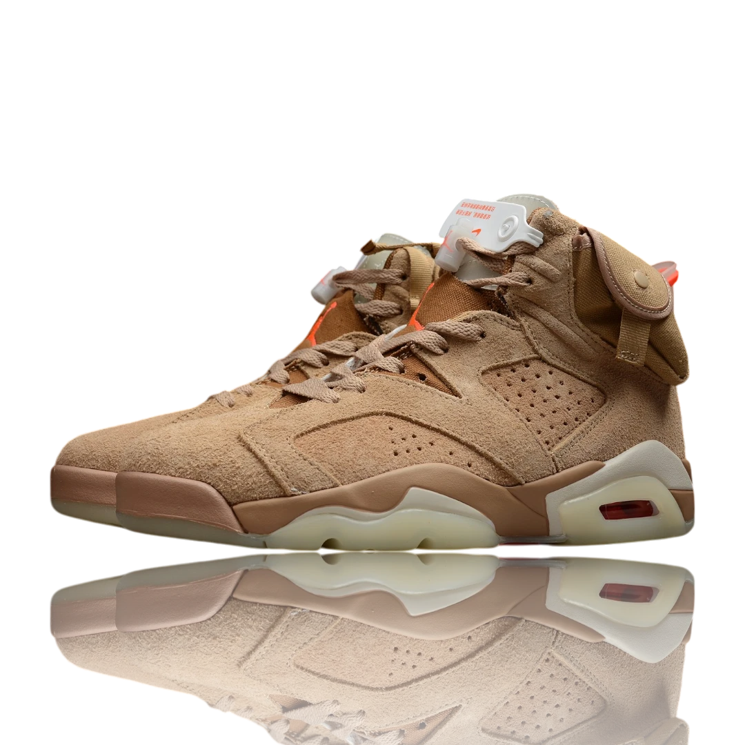 Travis Scott x AJ6 Retro 'British Khaki'