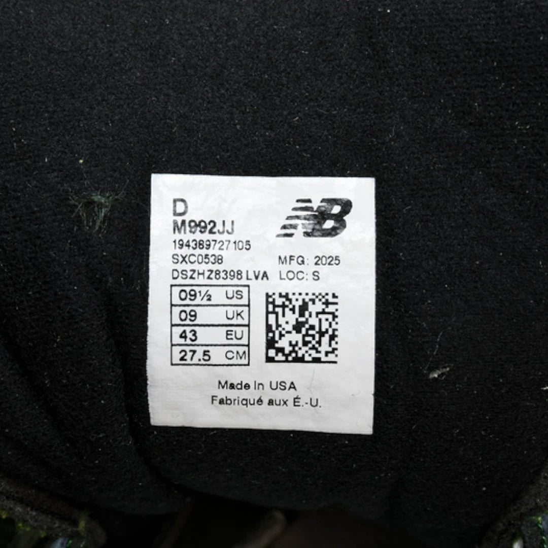 NB 992 x MiUSA JJJJound 'Green'