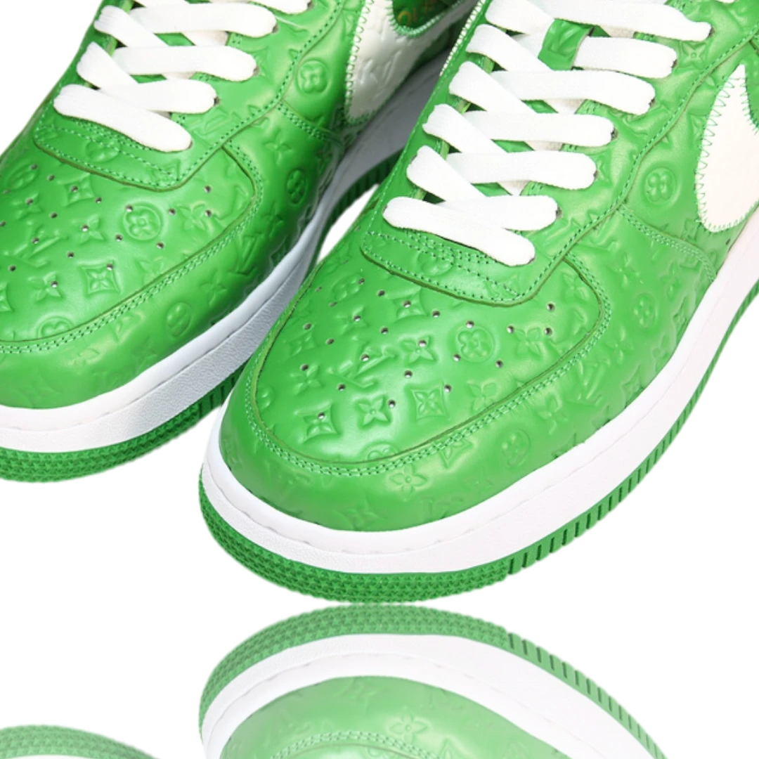 Louis Vuittоп x AF1 By Virgil Abloh 'White Green'