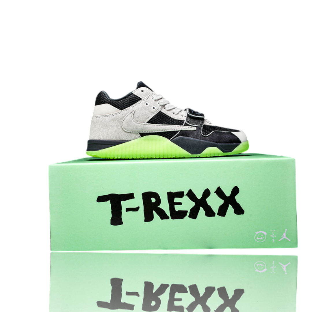 Travis Scott x Chase B Jumpmn Jack TR 'Black Night Silver'