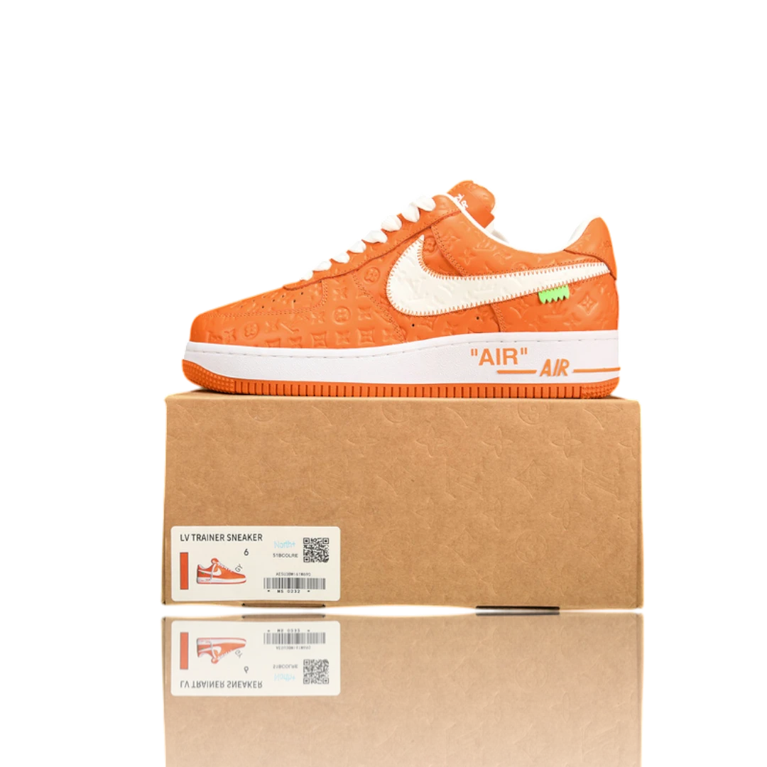 Louis Vuittоп x AF1 By Virgil Abloh 'White Orange'
