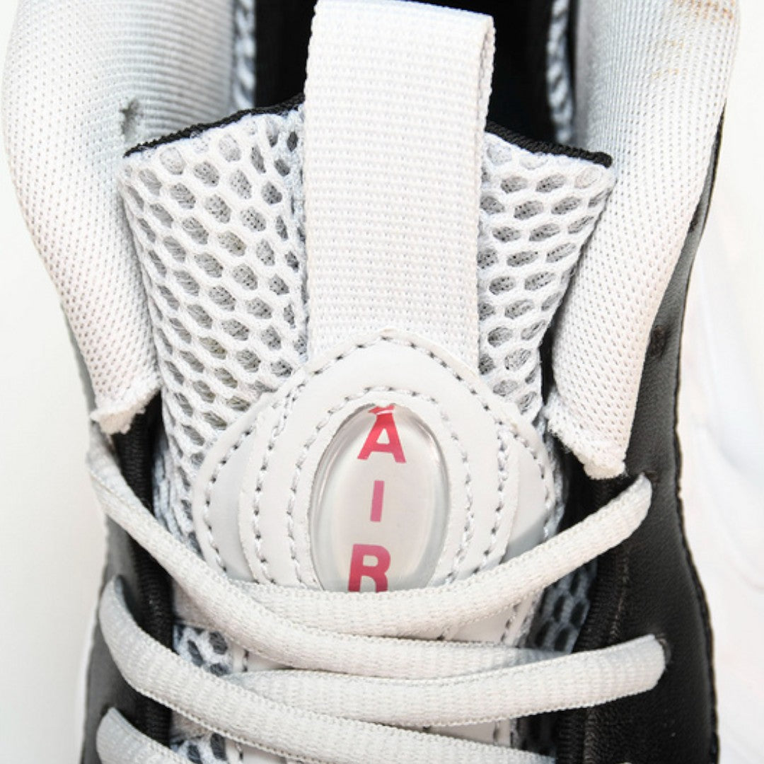Air Foamposite Pro 'White Black University Red'