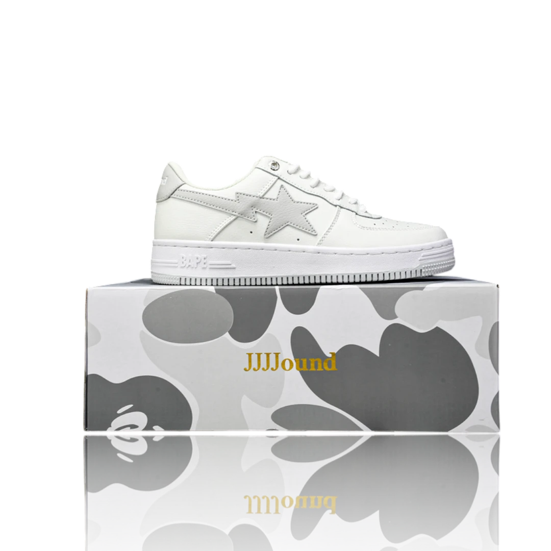 JJJJound x Bapesta 'White Grey'