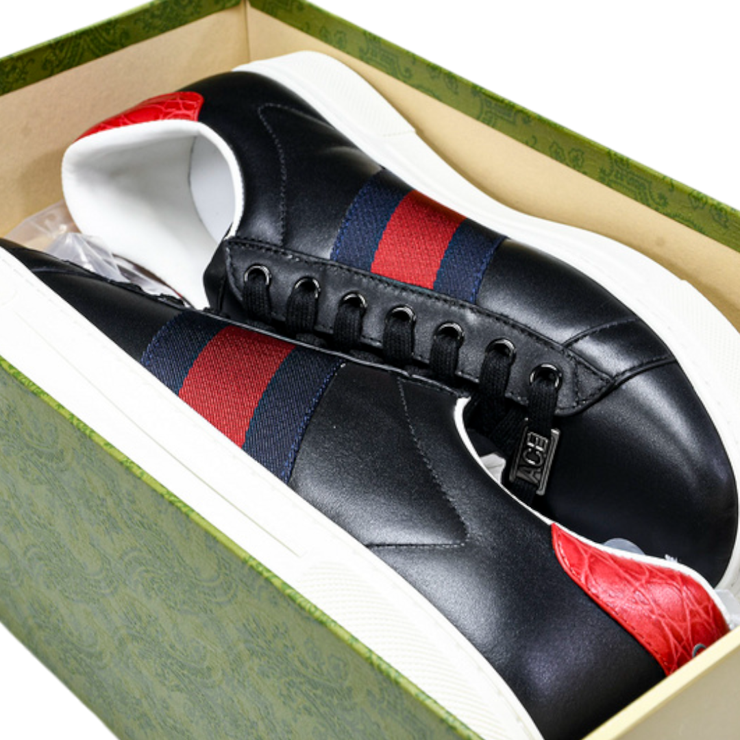 Guссi Ace Web 'Black'