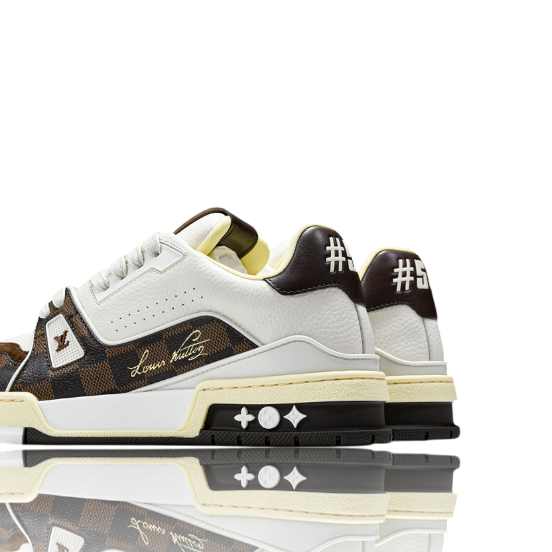 Louis Vuittоп Trainer Low By Tyler, The Creator 'White Mocha Damier'