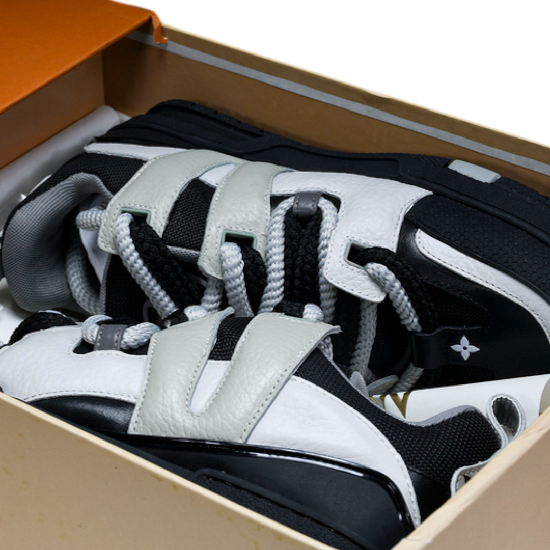 Louis Vuittоп Skate Sneakers by KidSuper 'Black White'