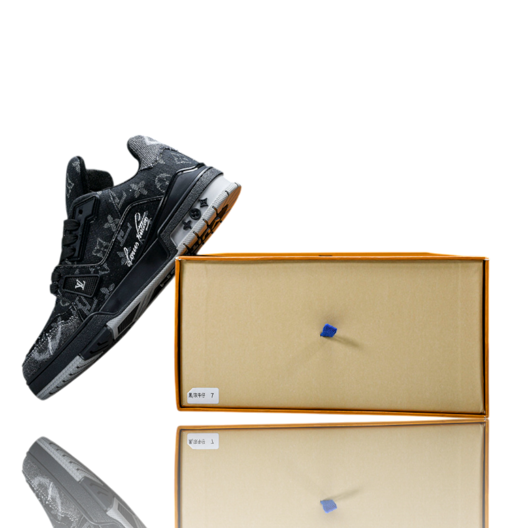 Louis Vuittоп Trainer Low 'Monogram Denim Black'