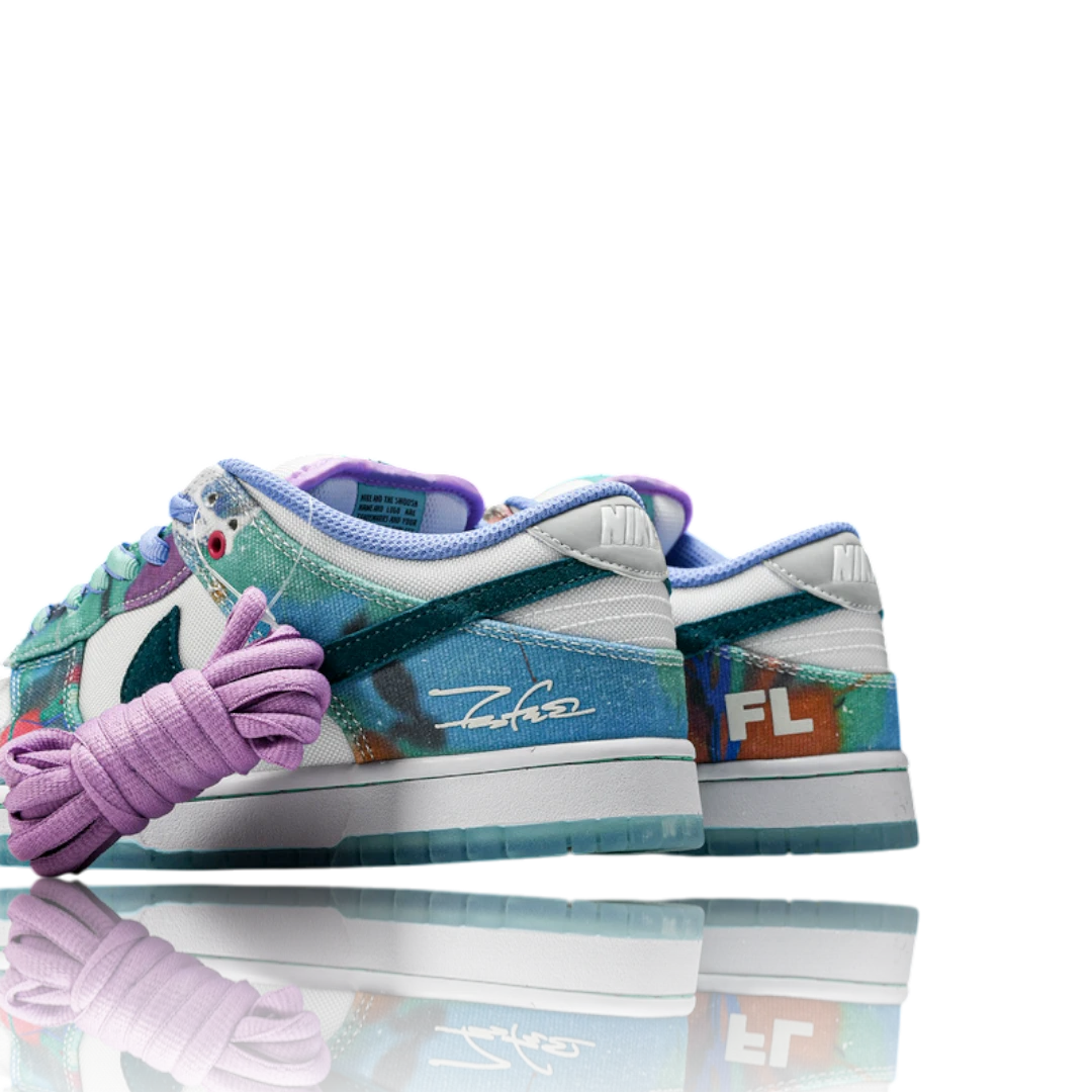 Futura Laboratories x SB Dnk Low 'Bleached Aqua'