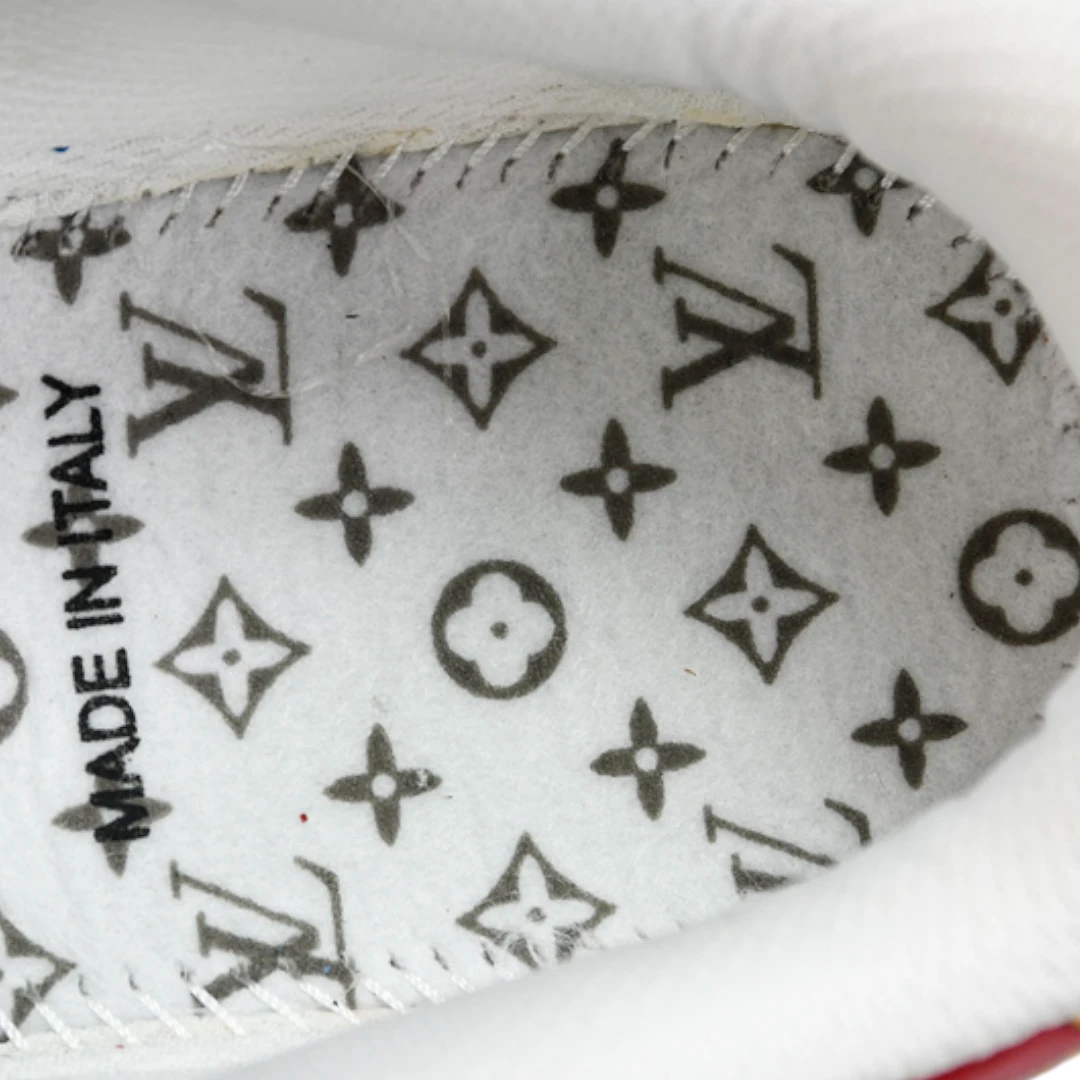 Louis Vuittоп x AF1 By Virgil Abloh 'Red Blue Yellow'