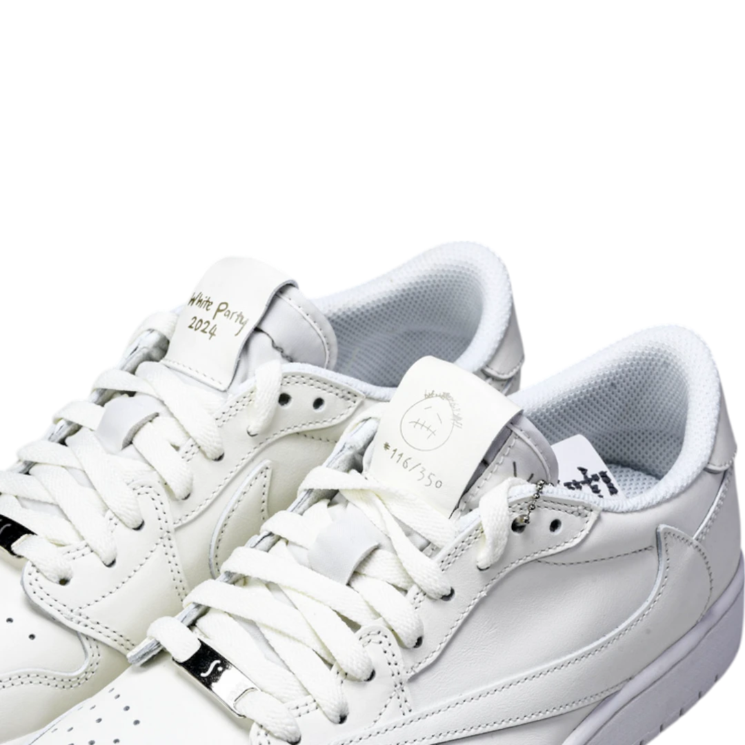 Travis Scott x AJ1 Low OG 'Michael Rubin White Party' Friends & Family