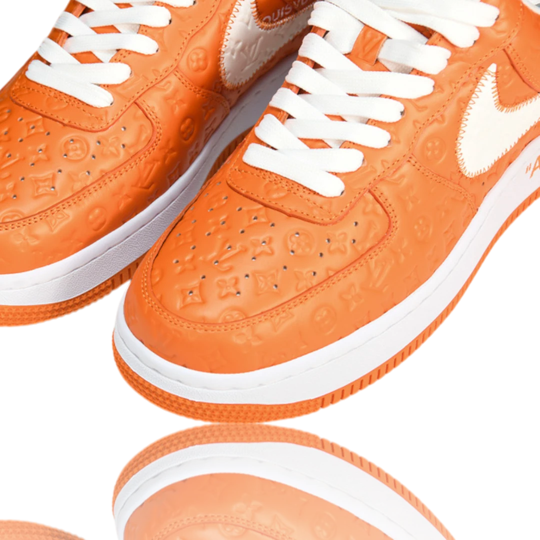 Louis Vuittоп x AF1 By Virgil Abloh 'White Orange'