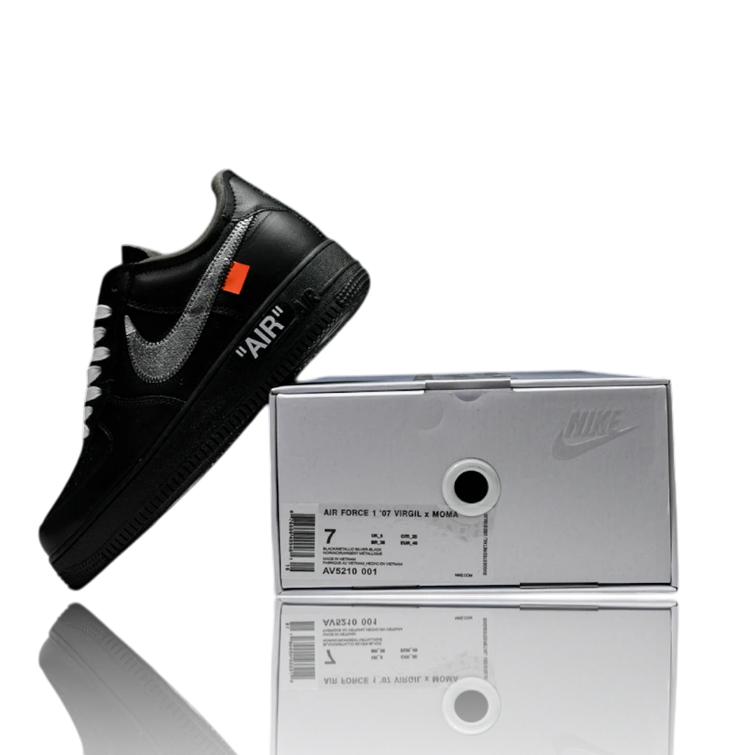 Off-White AF1 '07 Virgil X Moma Black