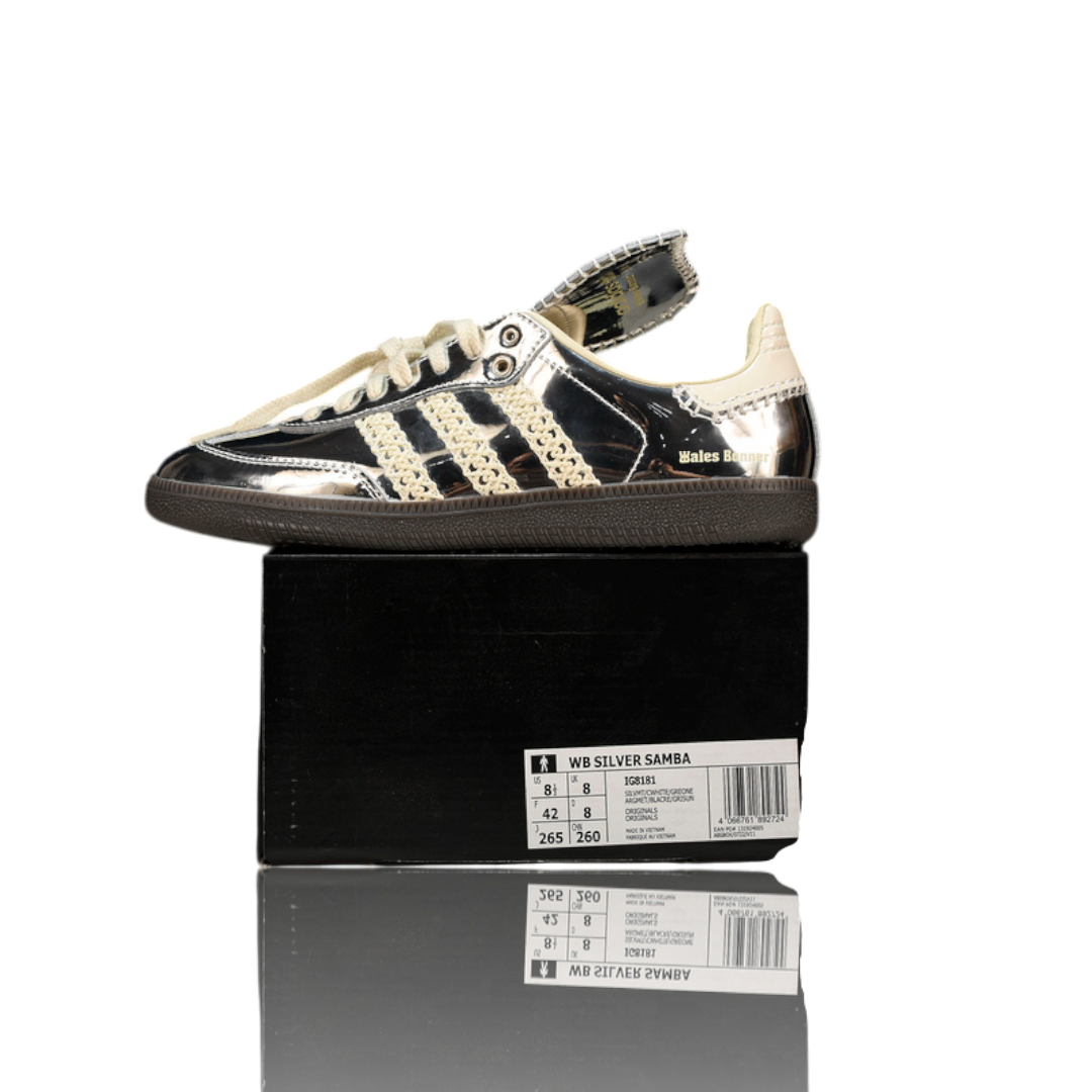 Samba x Wales Bonner 'Silver Metallic'