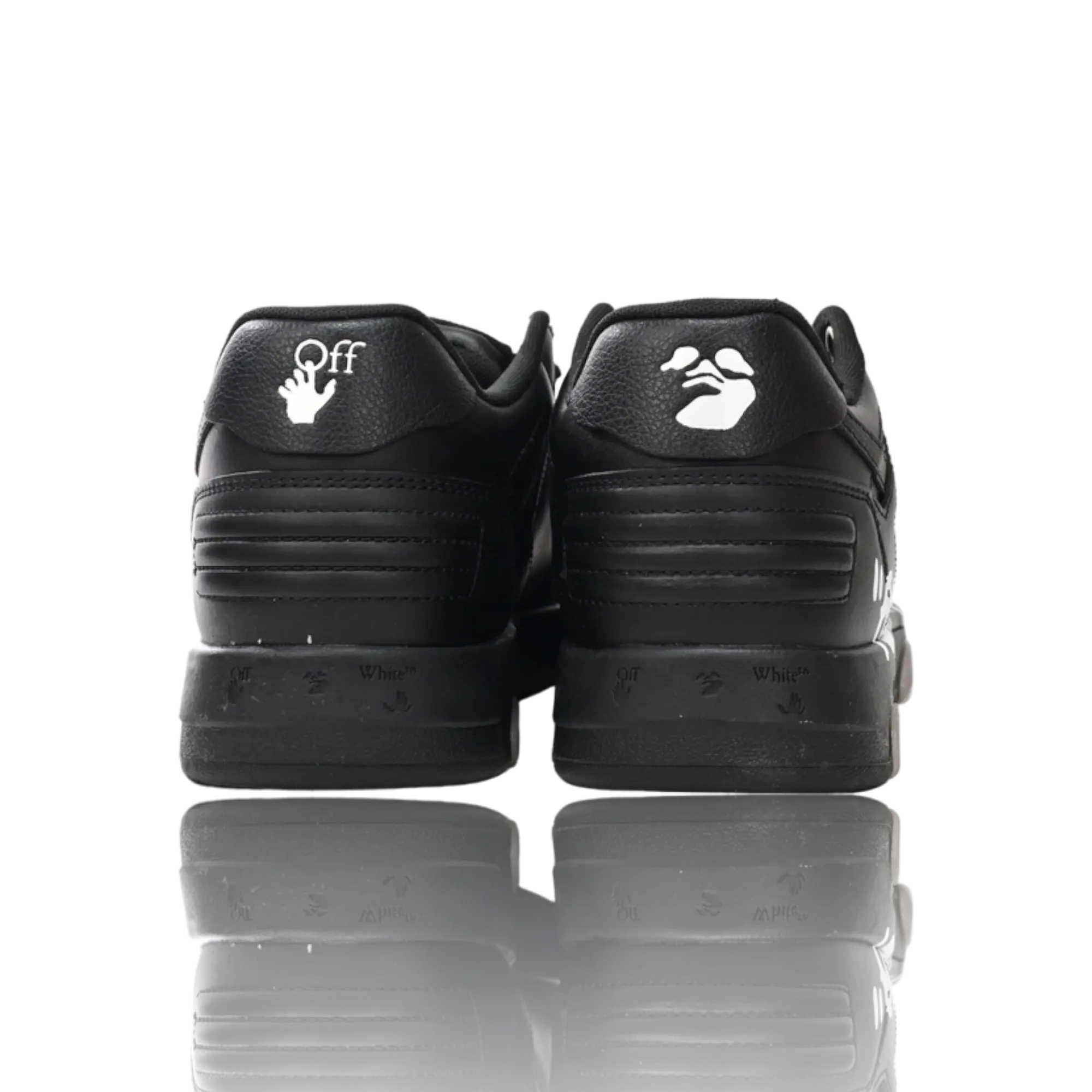 Off-White Out Of Office Low Top 'For Walking' Black White