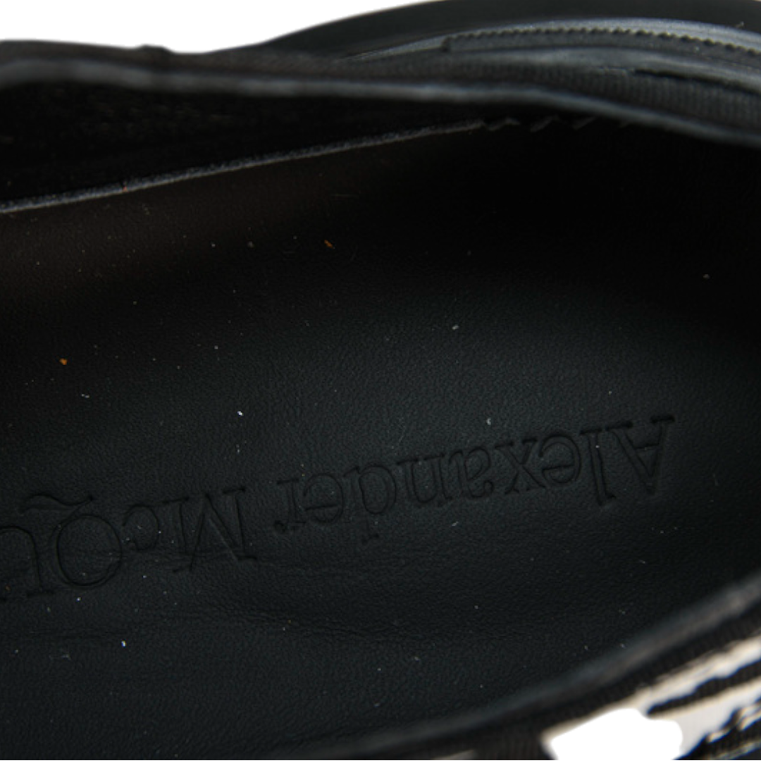 McQueen Tread Slick Low  Graffiti 'Black'