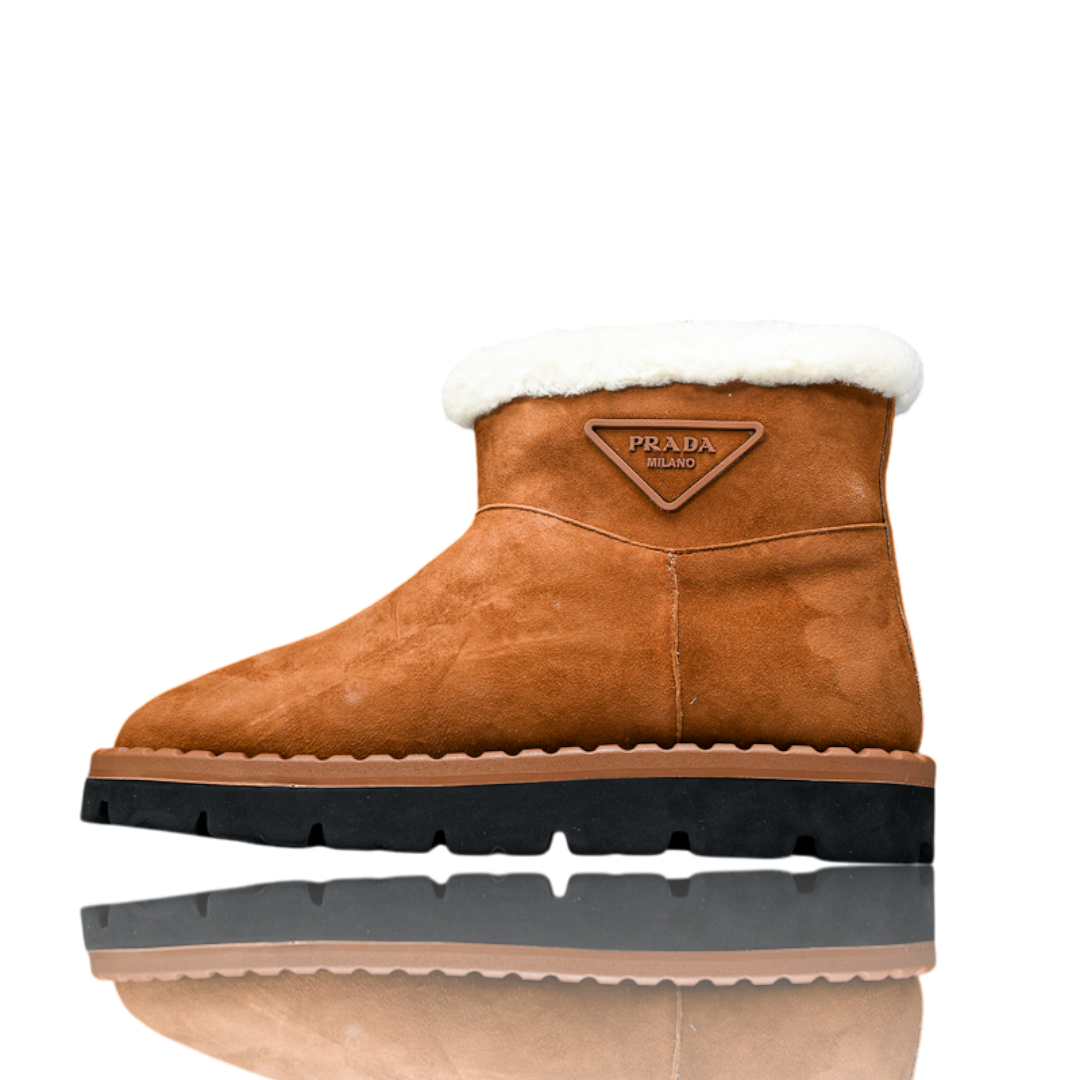 Prada Ankle Boots 'Brown'