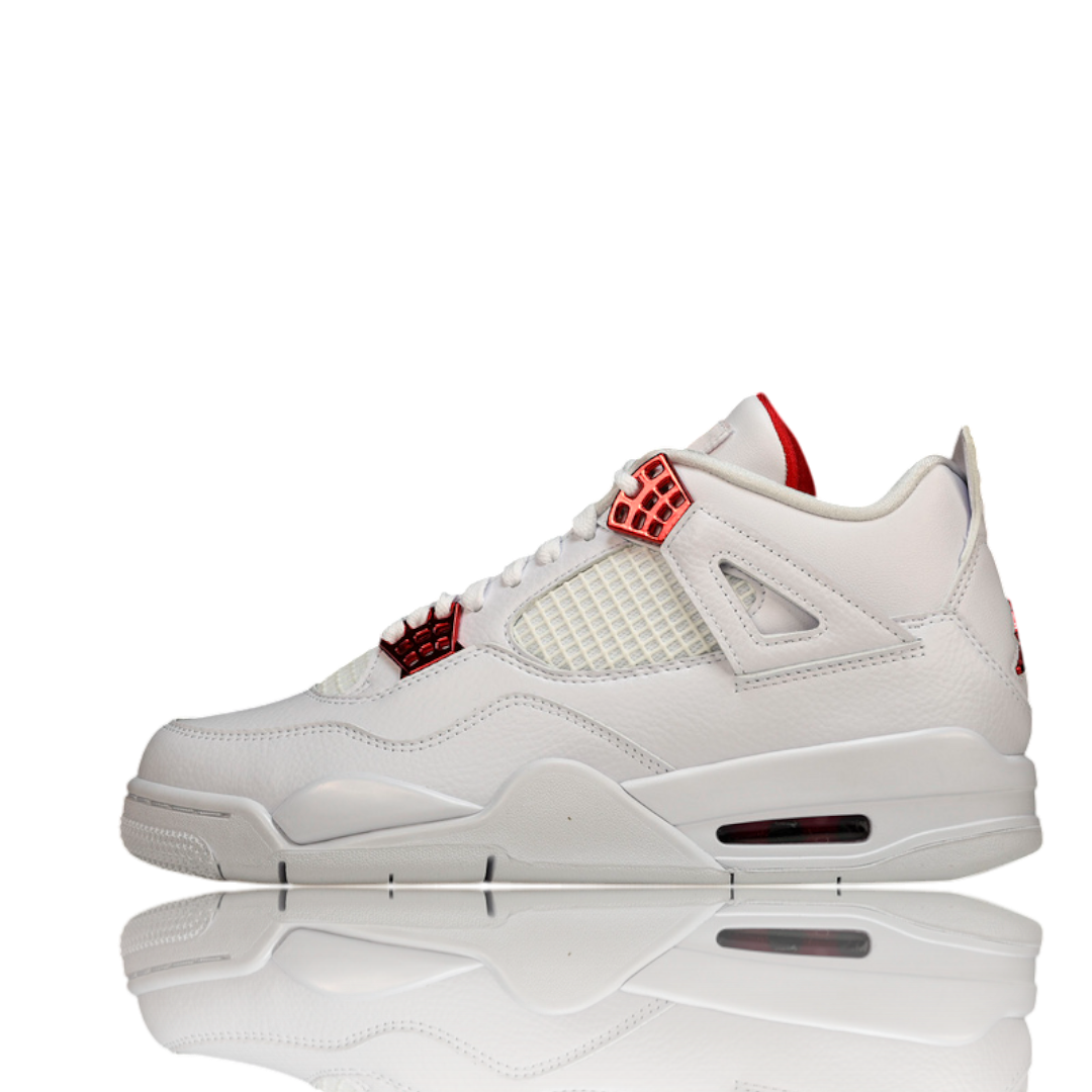AJ4 Retro 'Metallic Red'