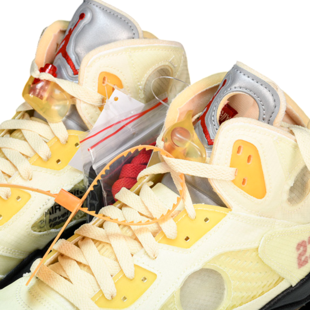 Off-White x AJ5 Retro 'Sail'