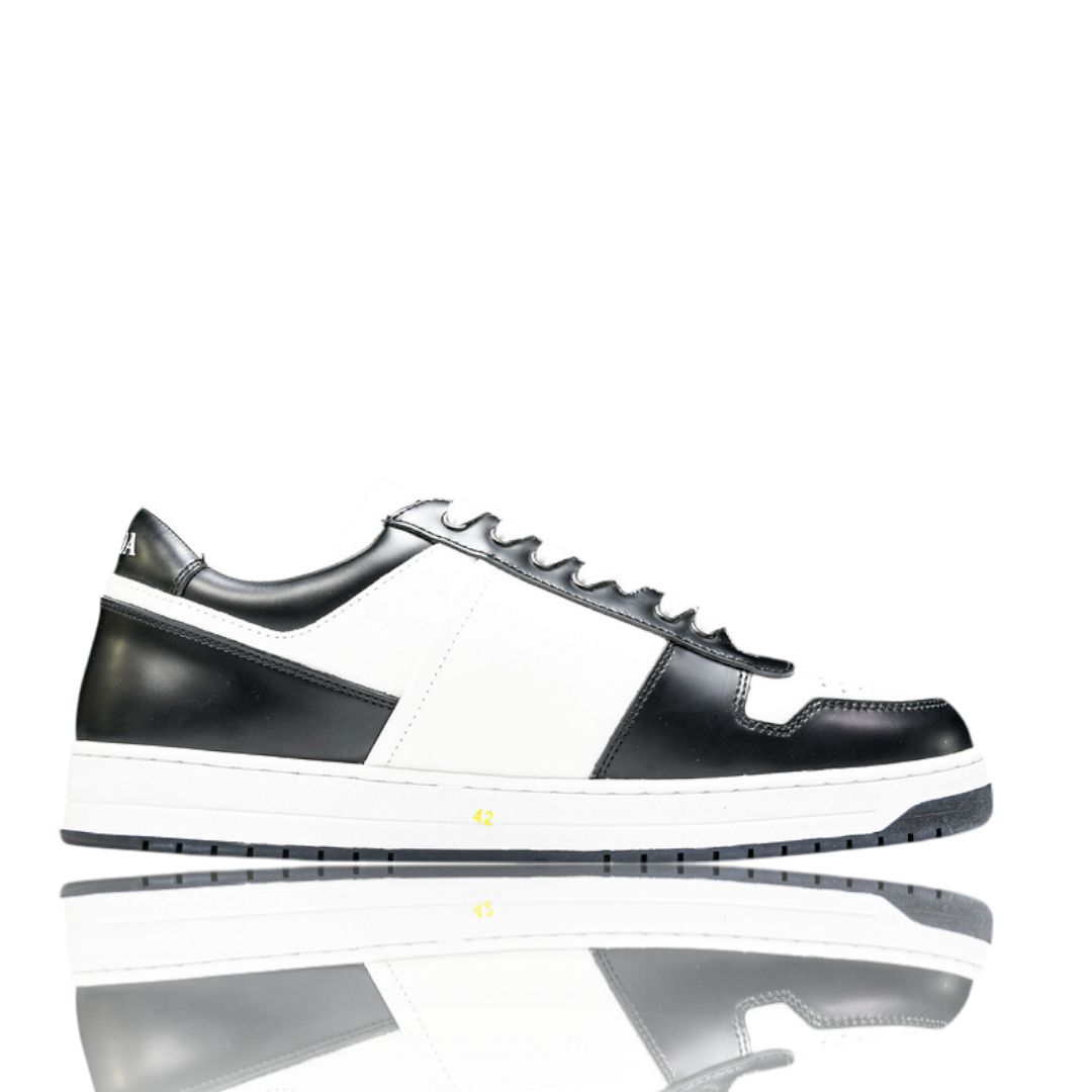 Prada Downtown Sneaker 'Black White'