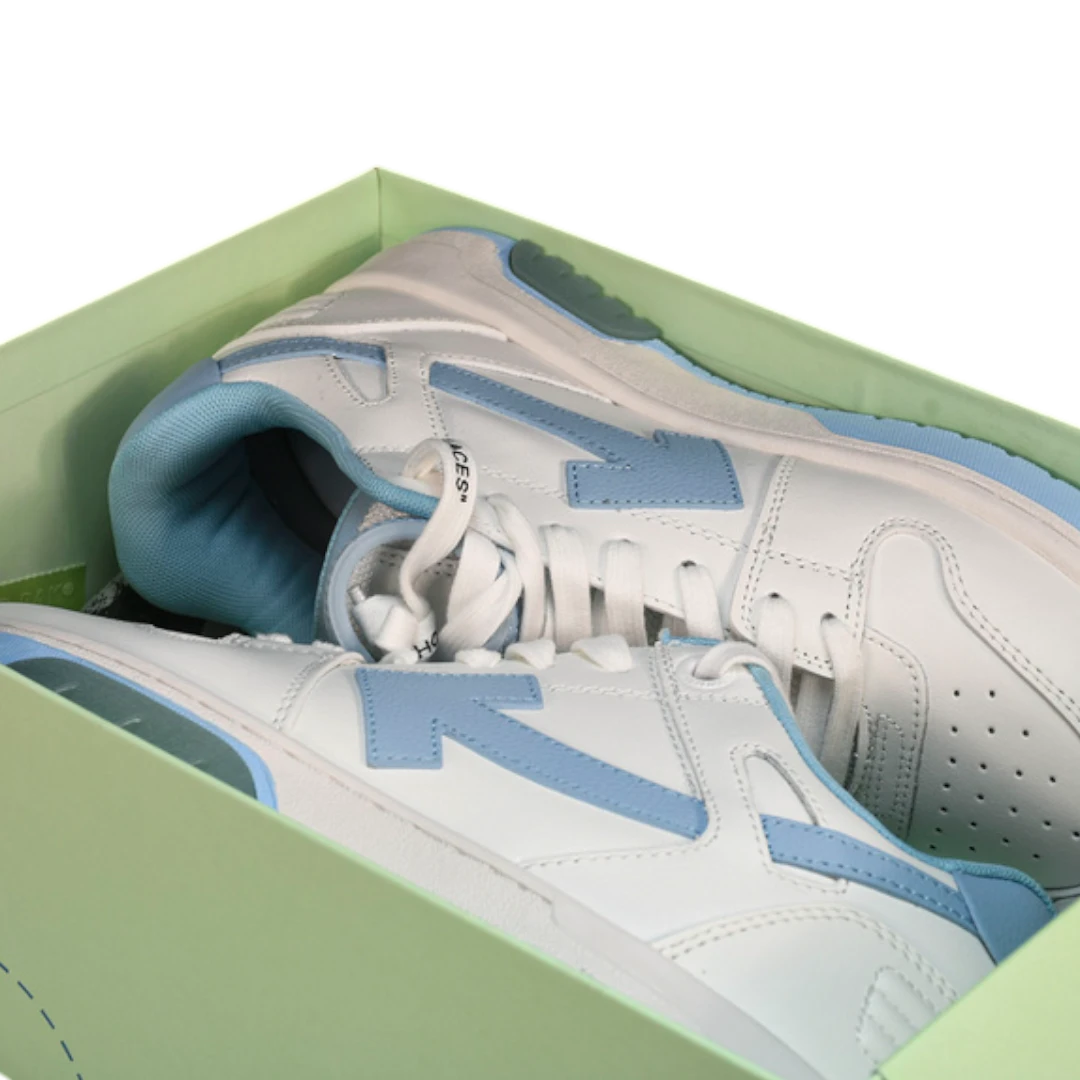 Off-White Out Of Office Low Top 'White Light Blue' (2023)