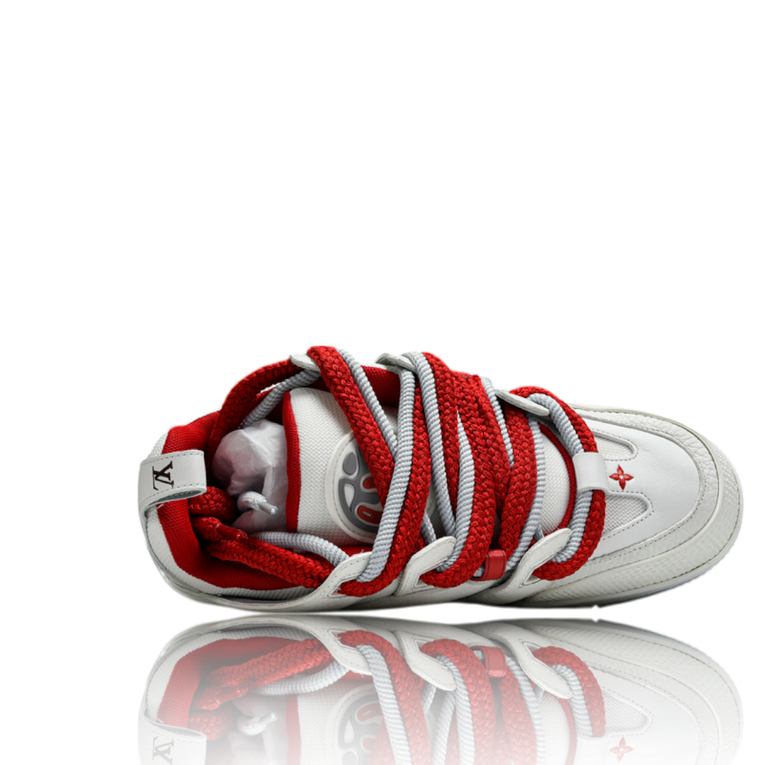 Louis Vuittоп Skate Sneakers by KidSuper 'White Red'