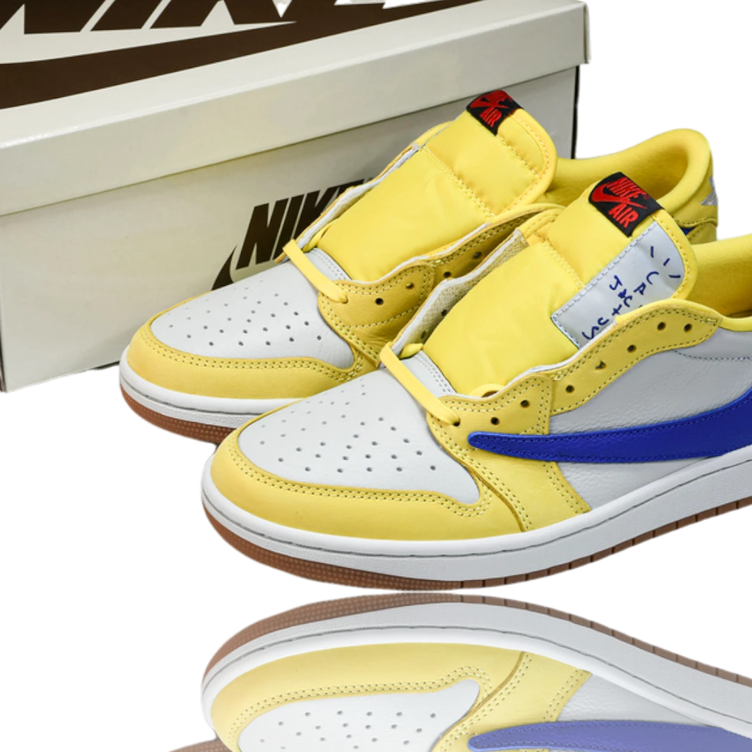 Travis Scott x AJ1 Low OG SP 'Canary'