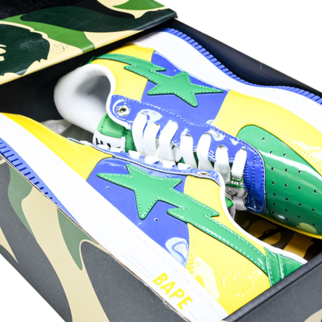 A Bathing Ape Bapesta 'Brazil'