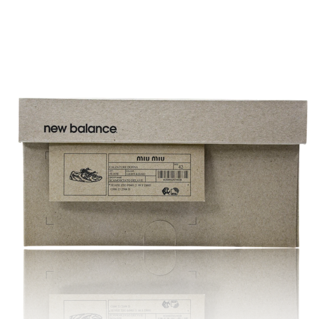 NB 530 SL x Miu Miu 'Metallic Silver'