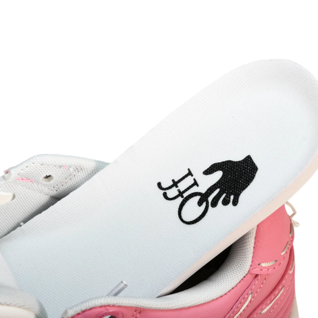 Off-White Out Of Office Low Top - Sartorial Stitch 'White Pink'