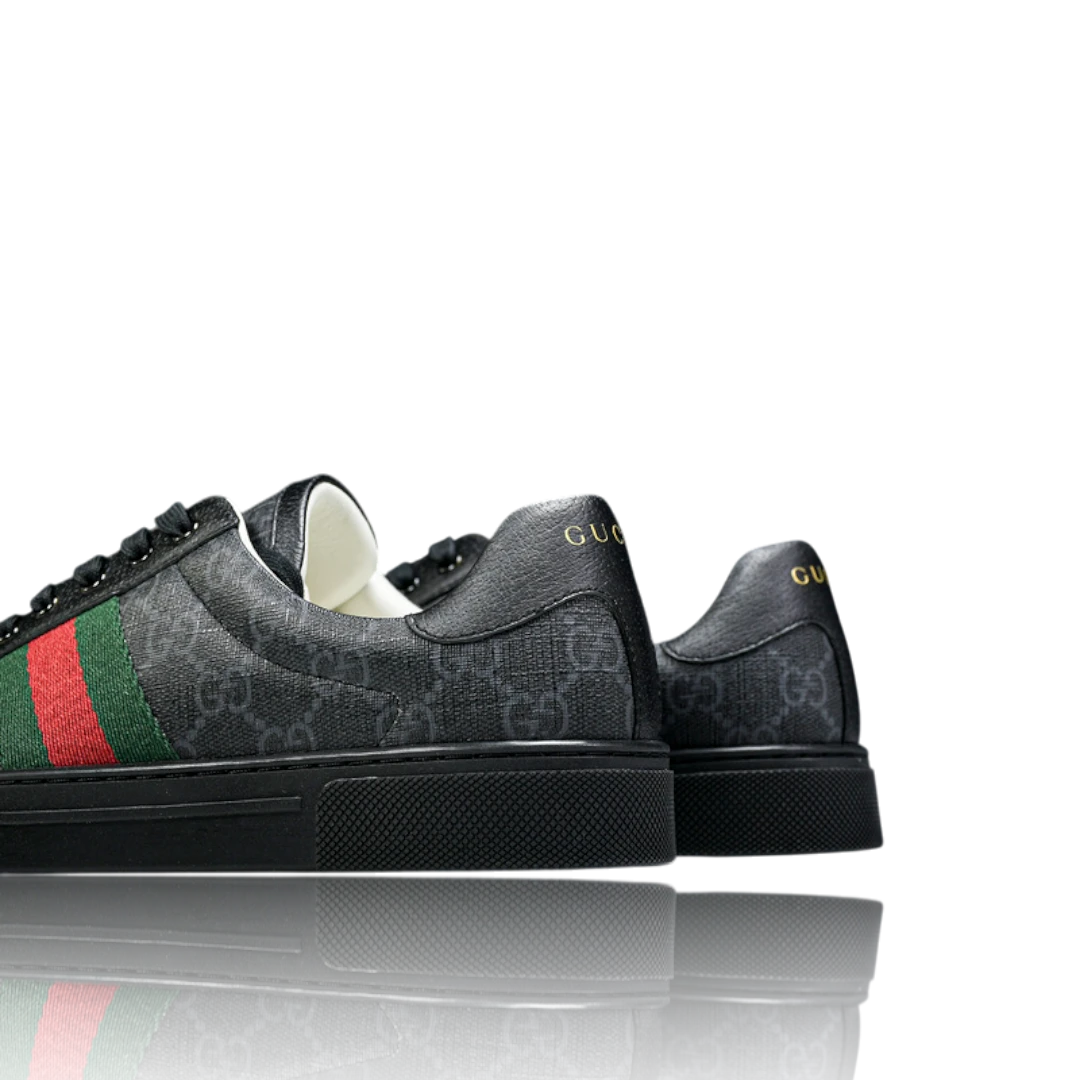 Guссi Ace Web Monogram 'Black'