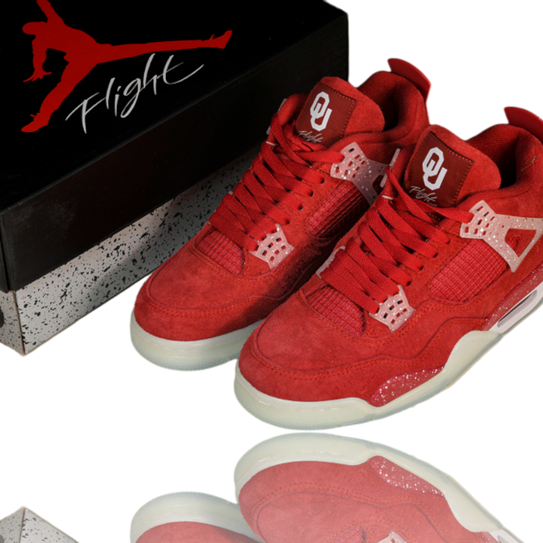 AJ4 Retro 'Oklahoma Sooners PE'