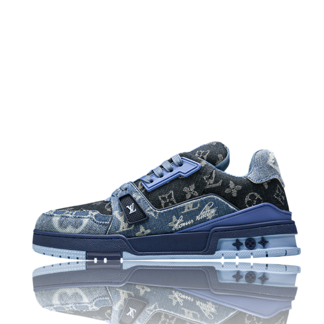 Louis Vuittоп Trainer Low 'Monogram Denim Blue'