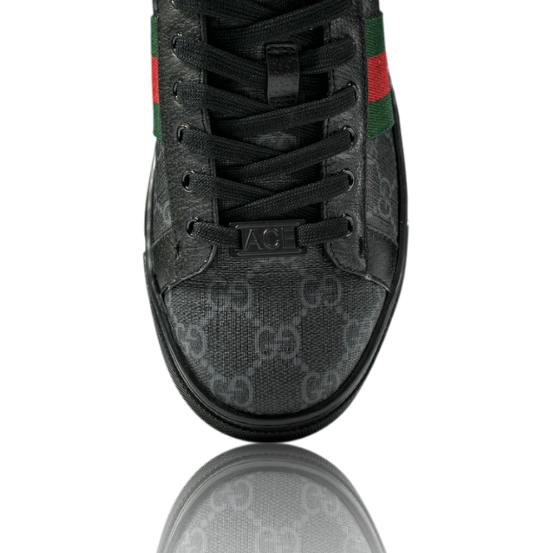 Guссi Ace Web Monogram 'Black'
