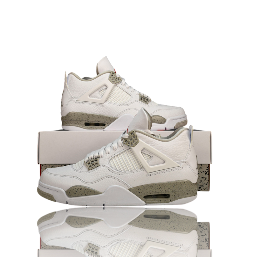 AJ4 Retro 'White Oreo'