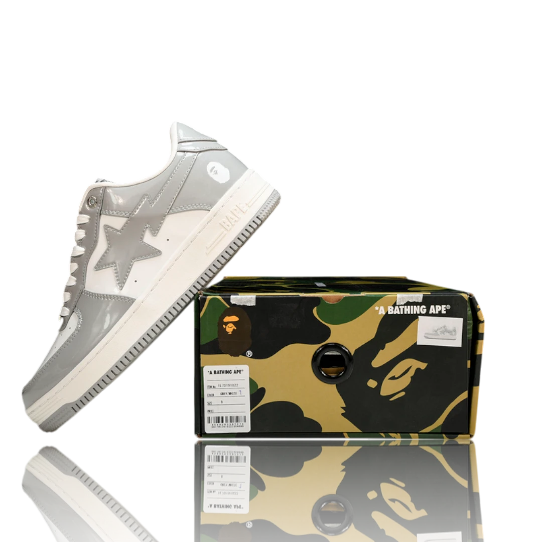 A Bathing Ape Bapesta 'Light Grey'